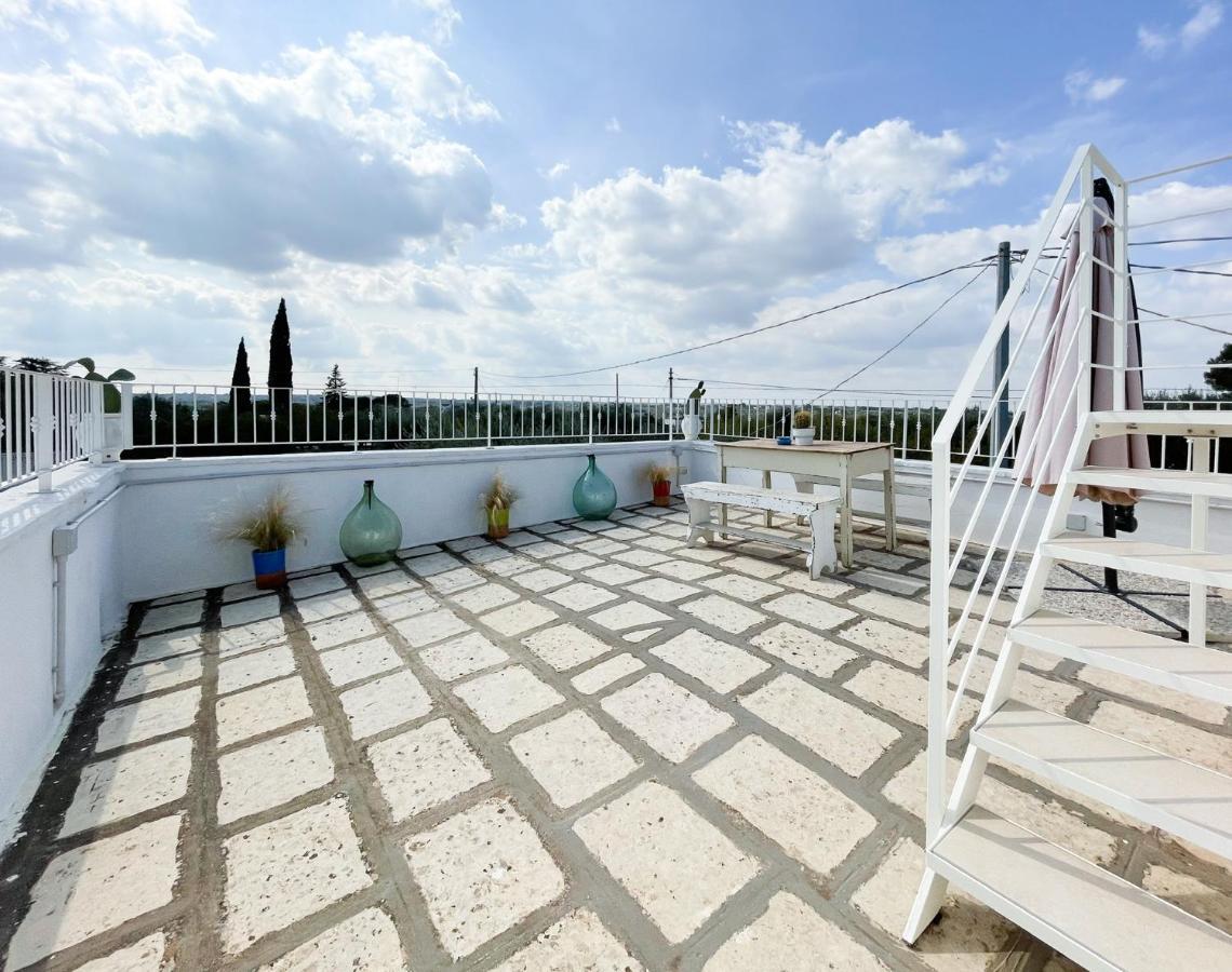 מלון מונופולי Trullo San Vincenzo Con Piscina מראה חיצוני תמונה
