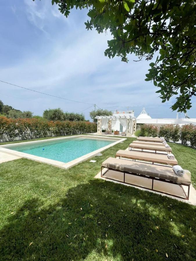 מלון מונופולי Trullo San Vincenzo Con Piscina מראה חיצוני תמונה