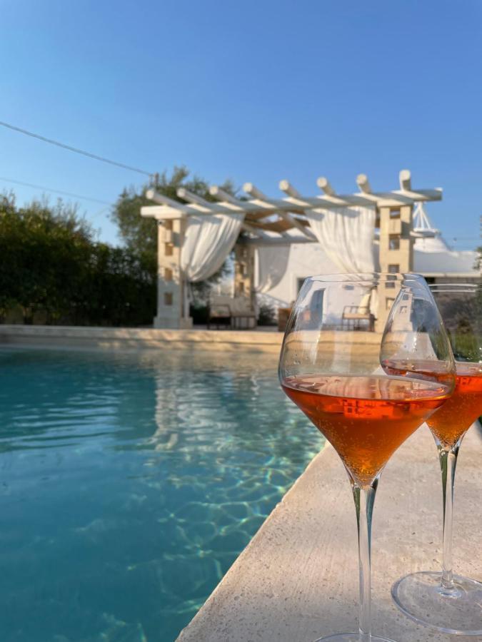 מלון מונופולי Trullo San Vincenzo Con Piscina מראה חיצוני תמונה