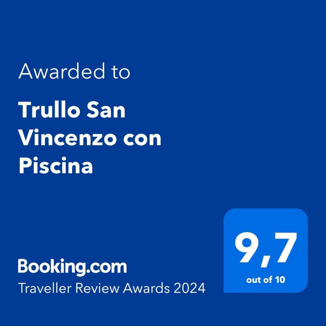 מלון מונופולי Trullo San Vincenzo Con Piscina מראה חיצוני תמונה